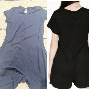 Smash + tess shorty romper Navy Women's xs